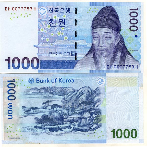 1000 Won bằng bao nhiêu tiền Việt Nam hôm nay - Cập nhật từ ngân hàng