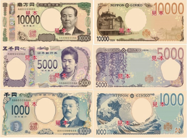 Nhật Bản phát hành tiền giấy in hình nổi 3 chiều đầu tiên thế giới - Tuổi Trẻ Online