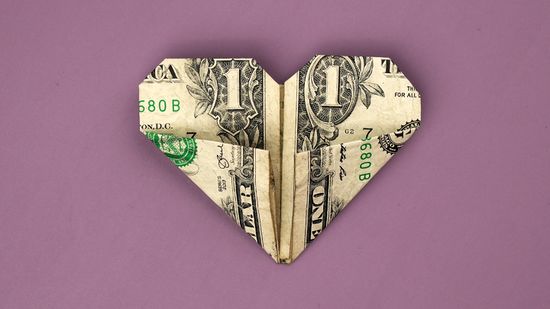 Cách để Gấp trái tim bằng tờ 1 đô la (kèm Ảnh) – wikiHow